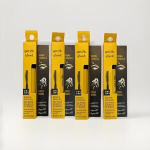 Got2b Glued 2-in-1 Brow & Edge Gel Lot Of 4